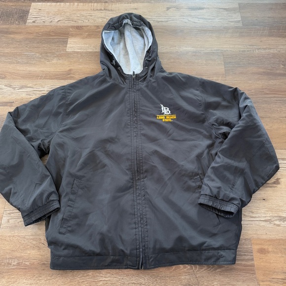 Long Beach state college fleece lined jacket Large - Picture 1 of 8